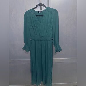 Vici Teal Midi Dress